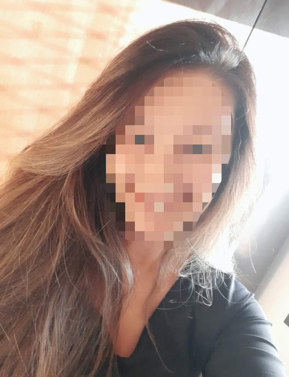 Resultado del cabello de Iza después de tres semanas